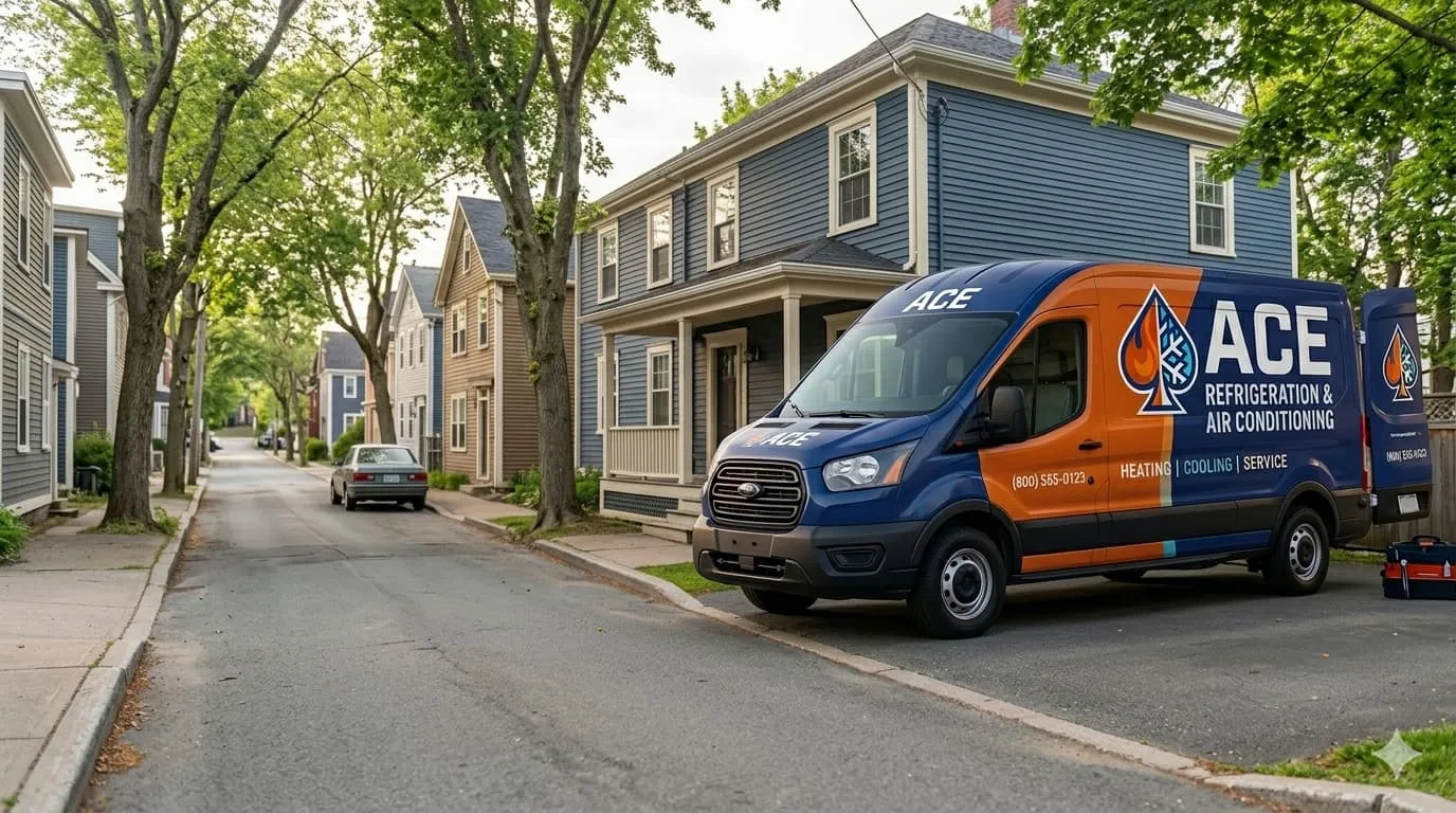 Ace Refrigeration service van